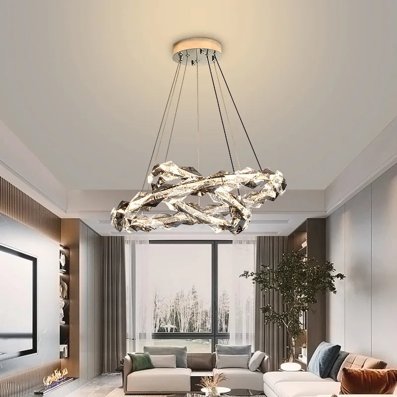 Luxury Decorative Modern LED Crystal Chandelier