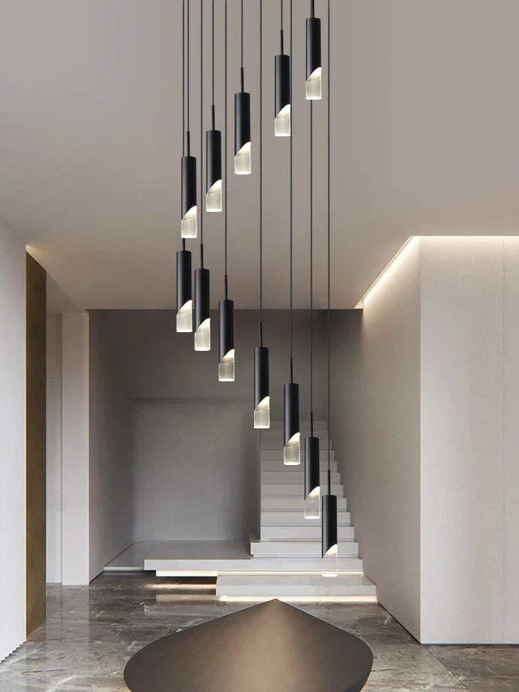 Modern Nordic Acrylic Chandelier for Creative Indoor Lighting