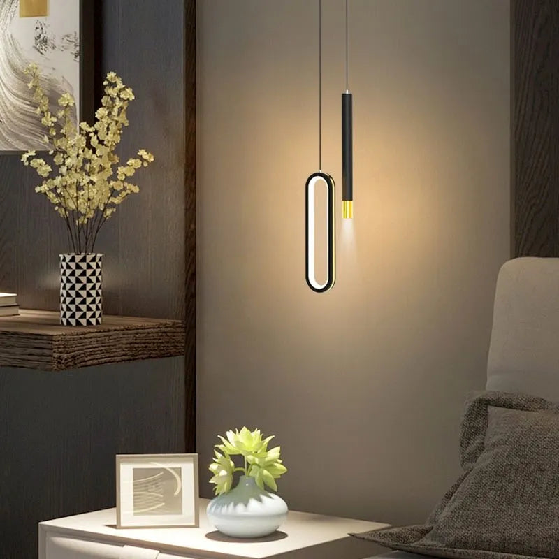 Nordic minimalist LED home chandelier