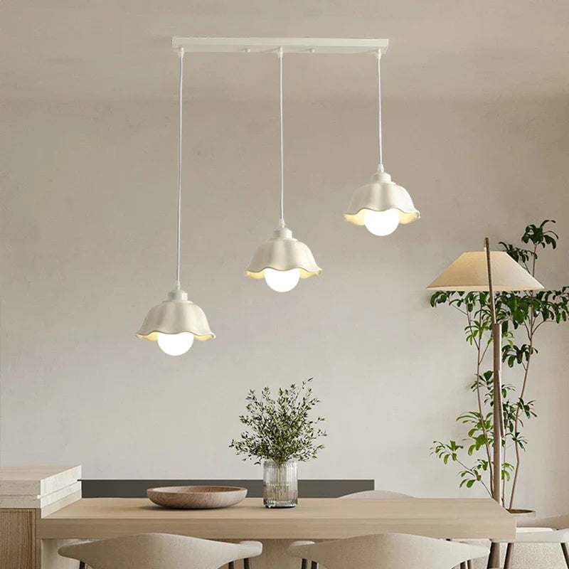 Sophisticated modern glass chandelier