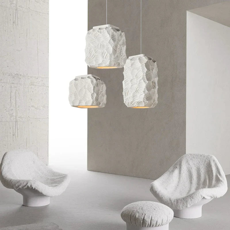 Nordic Wabi Sabi LED creative custom chandelier