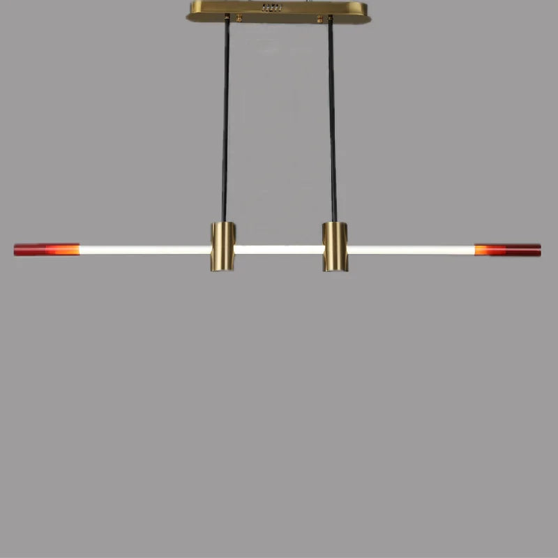 Minimalist LED chandeliers for modern bars and receptions