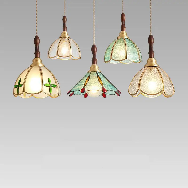 Vintage Coppery Retro Design Chandelier