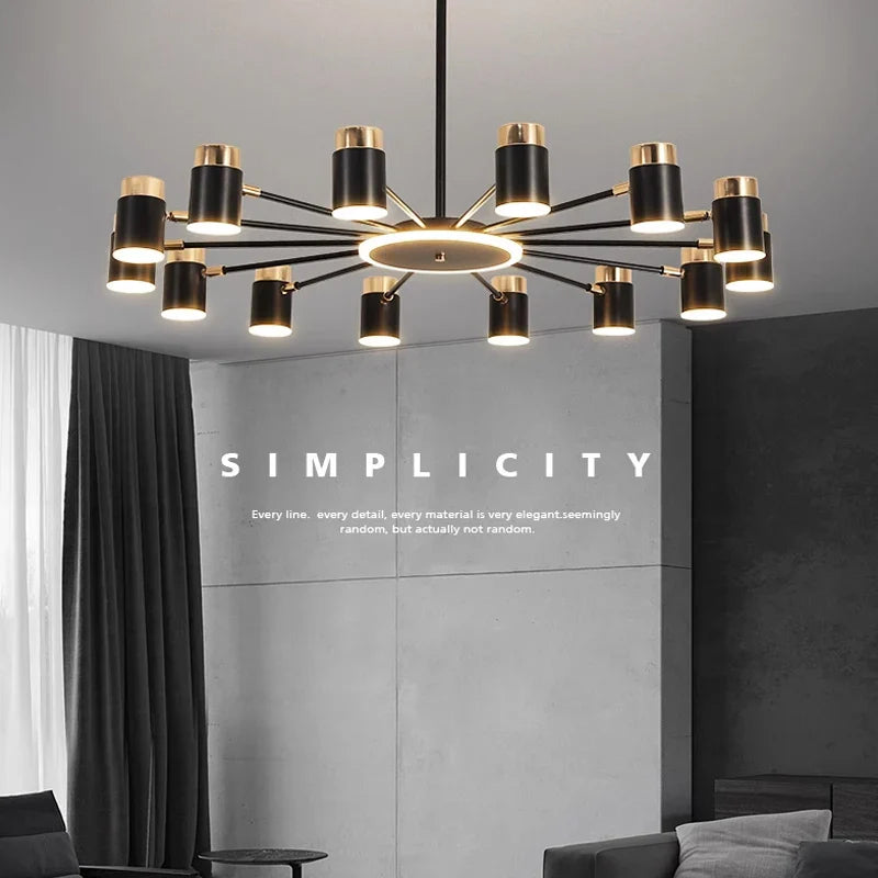 Elegant Modern Hanging Chandelier