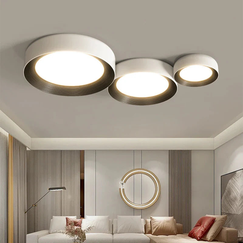 Chic minimalist Nordic design chandelier