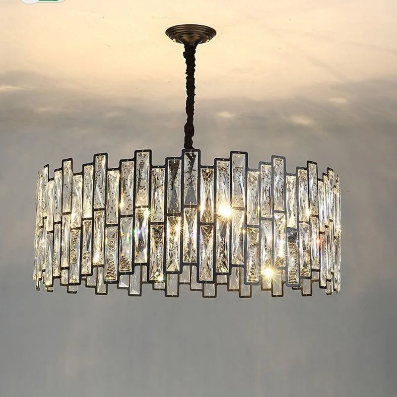 Elegant luminous crystal design chandelier