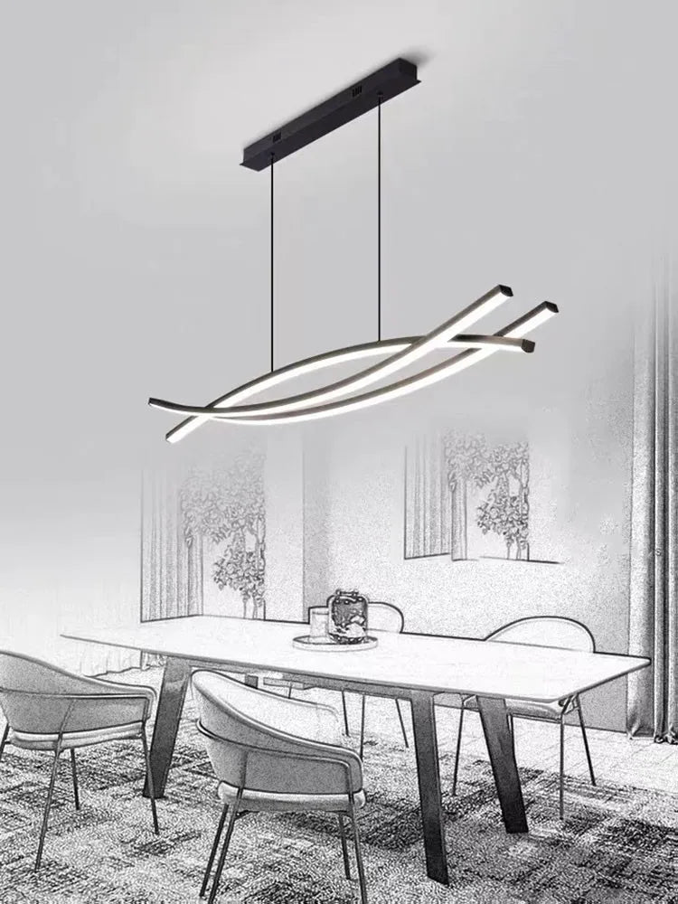 Minimalist Contemporary Elegant Chandelier
