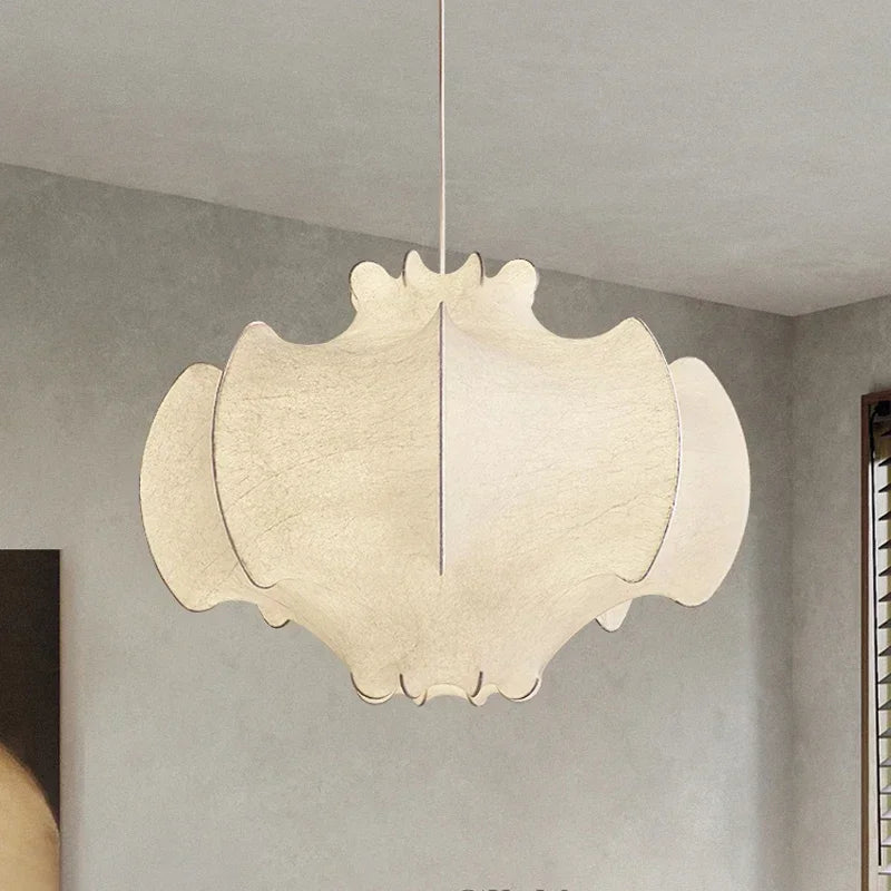 Nordic minimalist silk chandelier for modern decoration