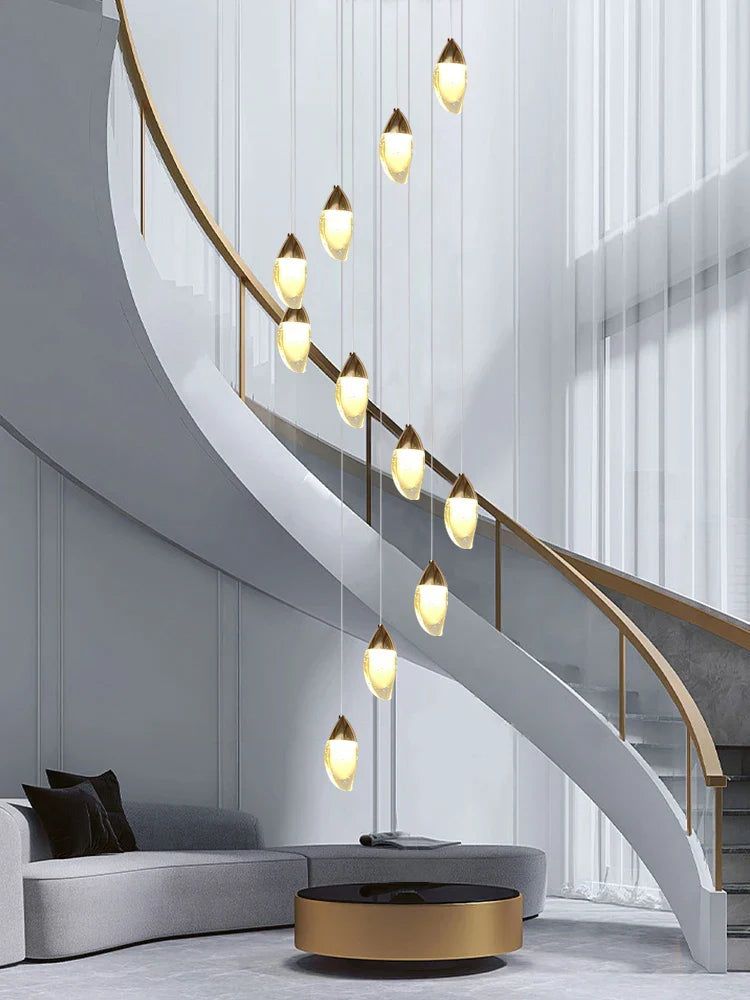 luxury design crystal chandelier for modern lighting