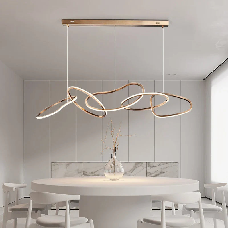 Nordic pendant chandeliers for elegant interior lighting