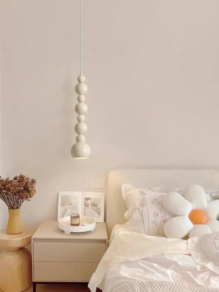 Elegant designer glass pendant light