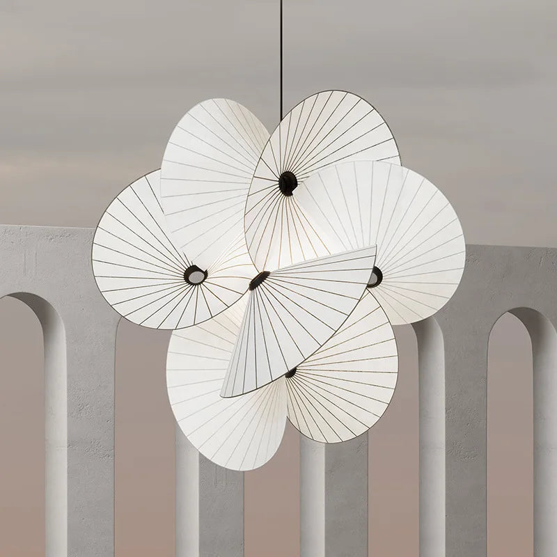 fabric chandelier design home lighting adjustable wire