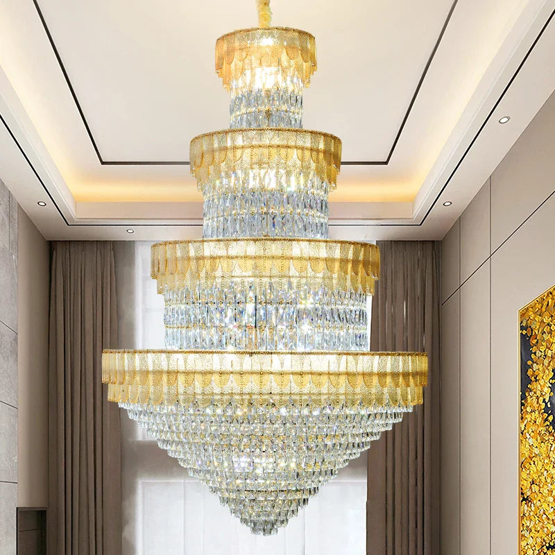 Contemporary luxury crystal chandelier for living room and hotel