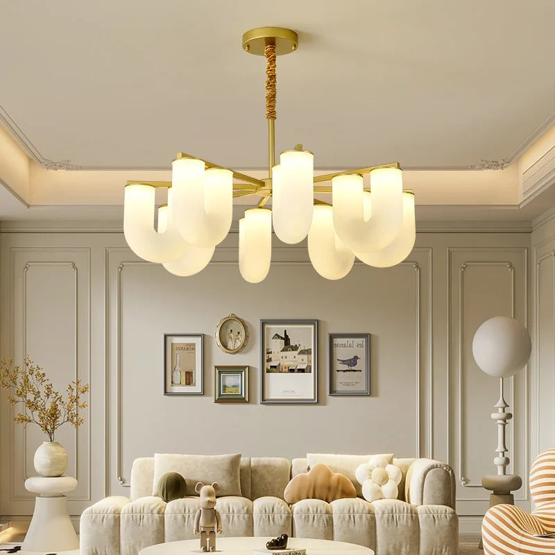 Modern Golden Luxury Chandelier