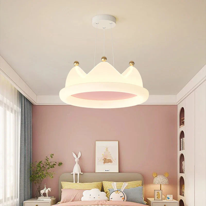 romantic chandelier for modern little girl's room