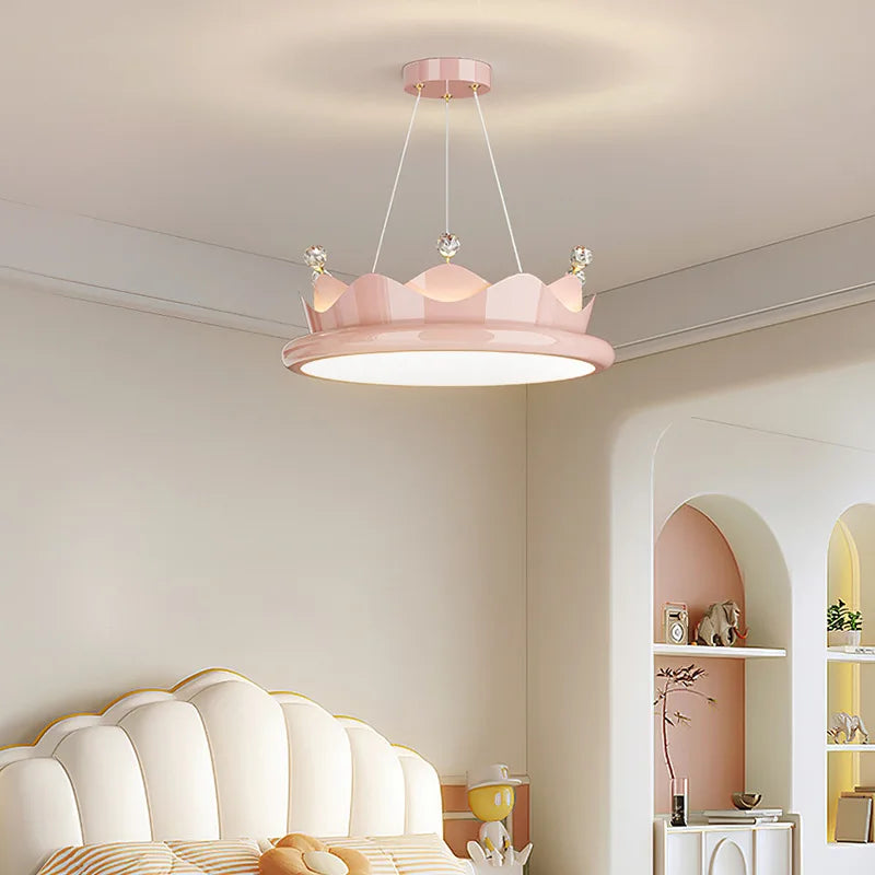 Romantic Crystal Chandelier for Princess Nursery
