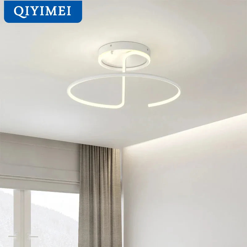 Modern Bright Round LED Chandelier