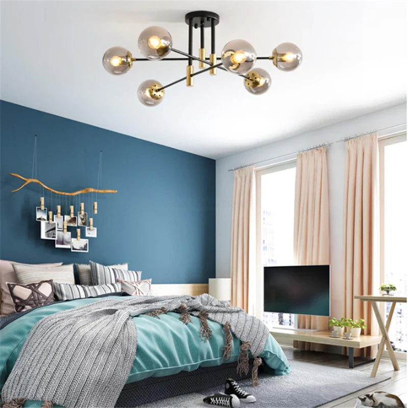 Modern Scandinavian Pendant Chandelier