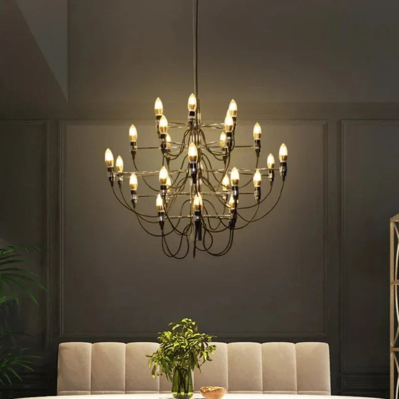 Modern Chandelier Lighting Indoor Space