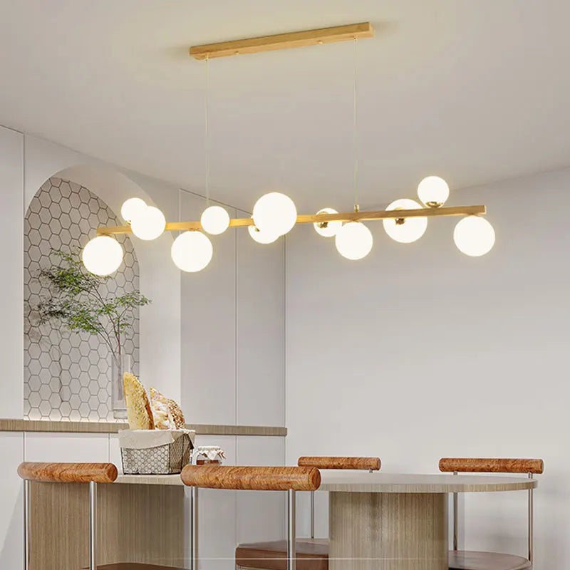 Modern elegant industrial chandelier