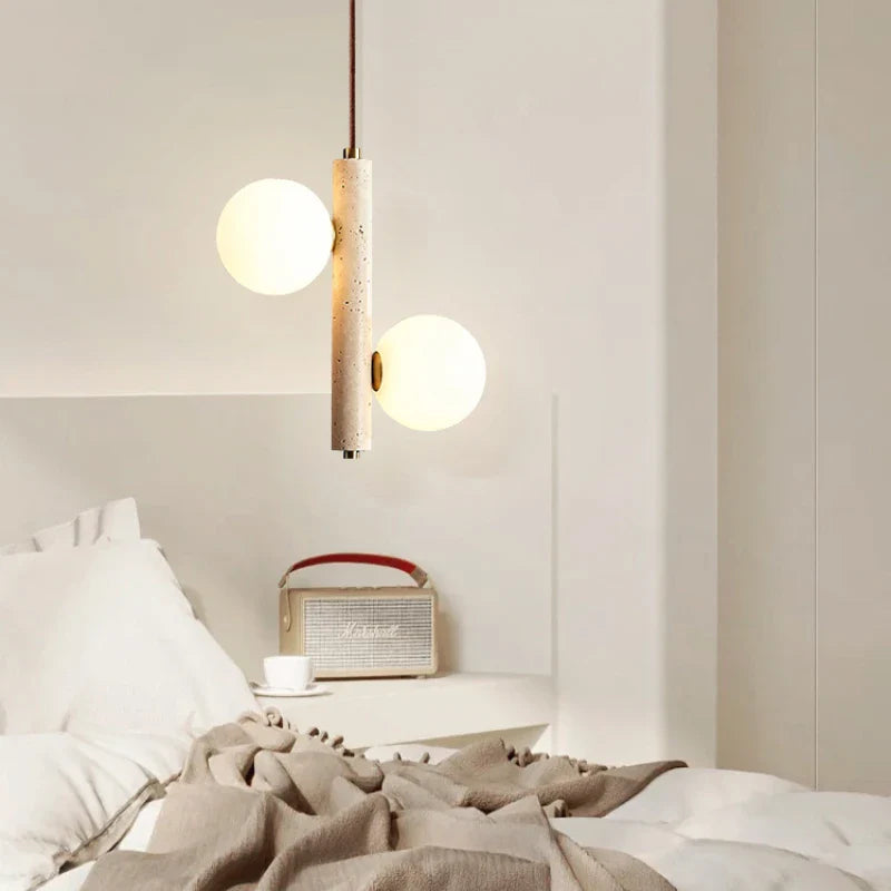 Authentic Vintage Stone Chandelier