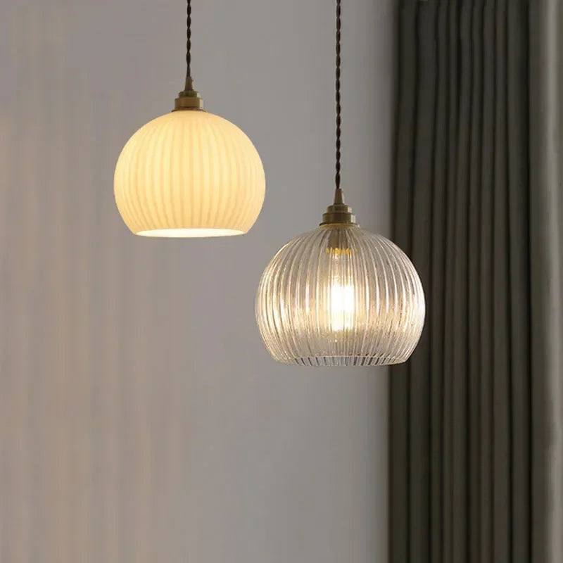 Elegant Vintage Copper Chandelier