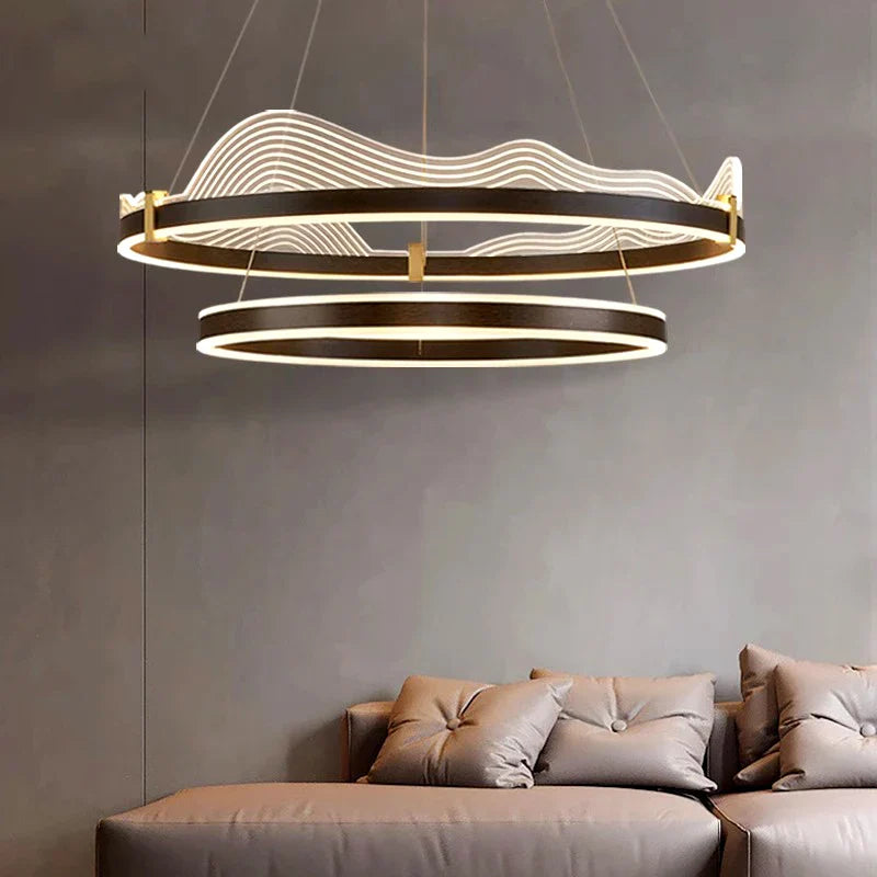 Modern Atmospheric LED Chandelier Pendant Light for Indoor Lighting