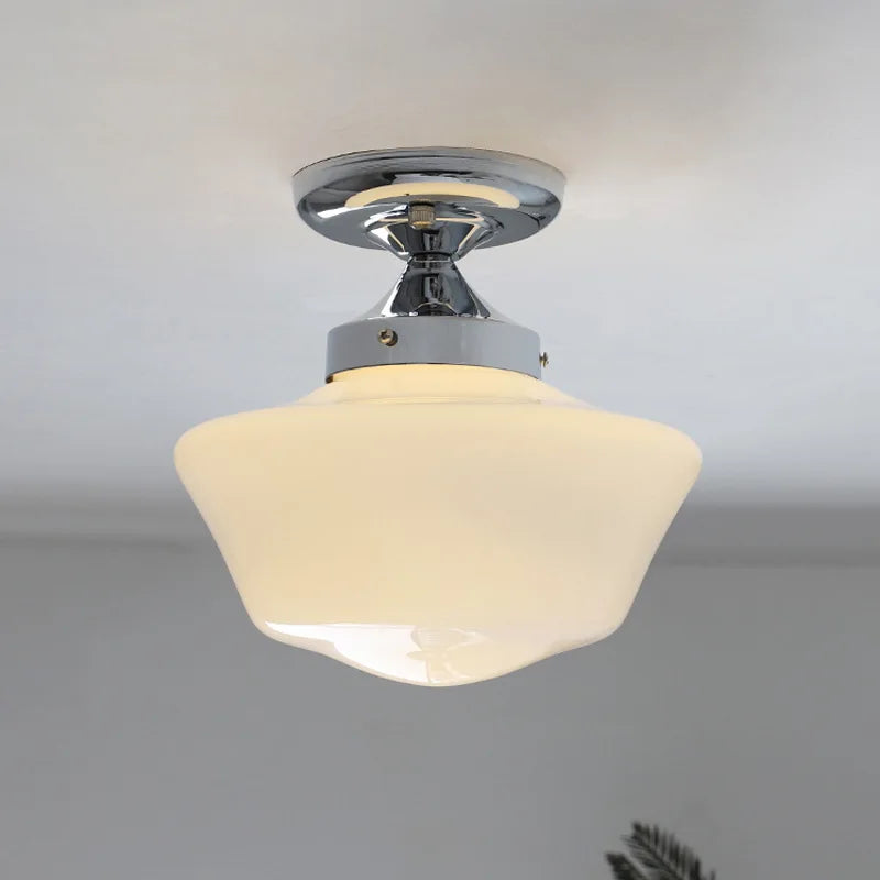 Elegant Bauhaus Glass Ceiling Lights