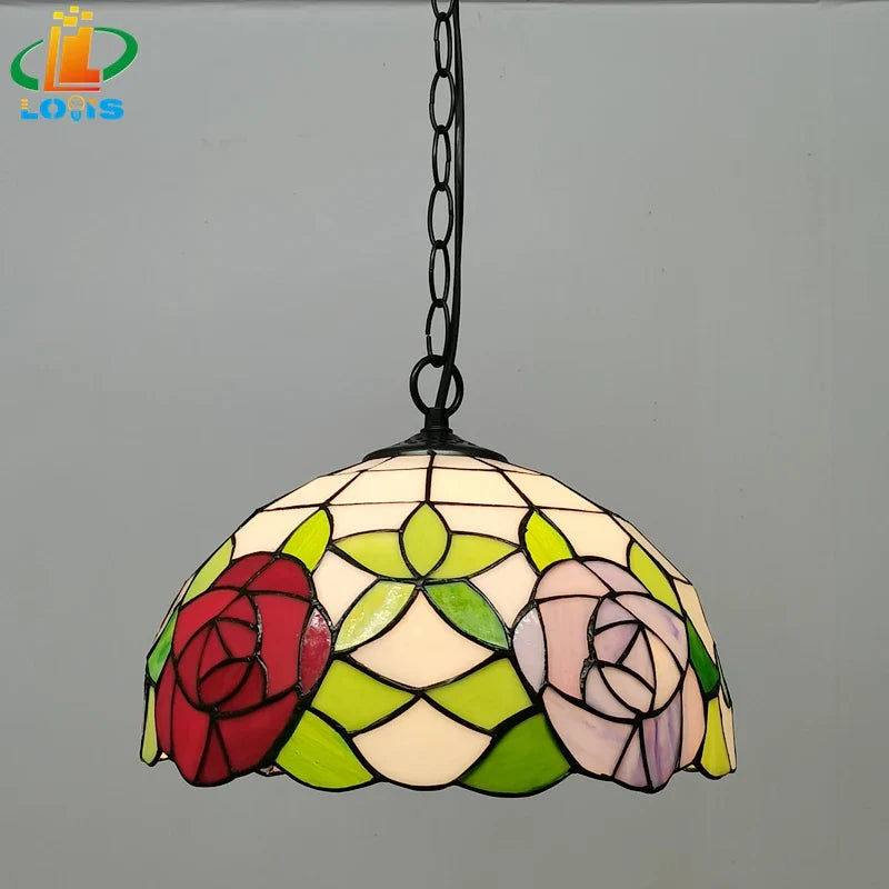 Elegant Contemporary Pastoral Tiffany Chandelier