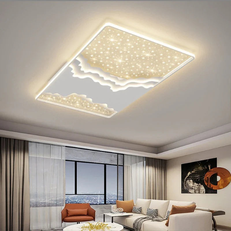 Contemporary design starry ceiling light