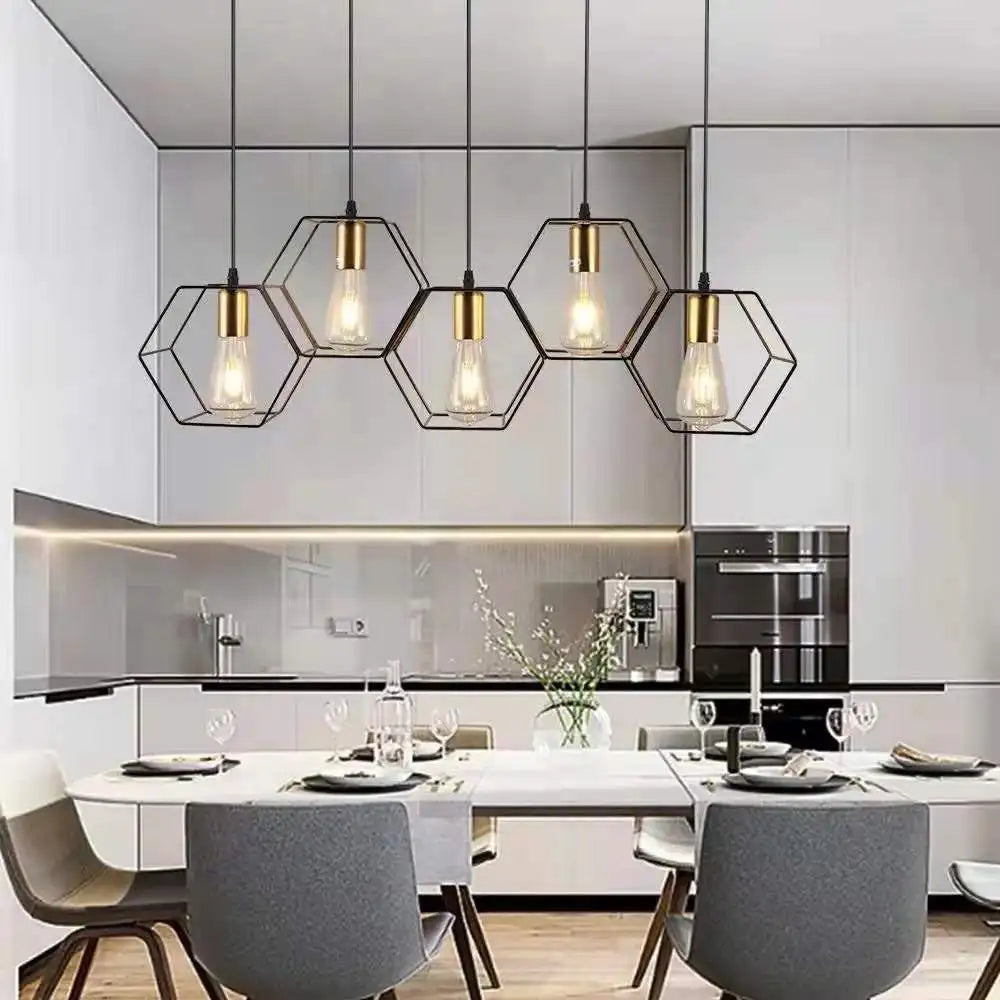 Vintage Industrial Metal Chandelier Lighting