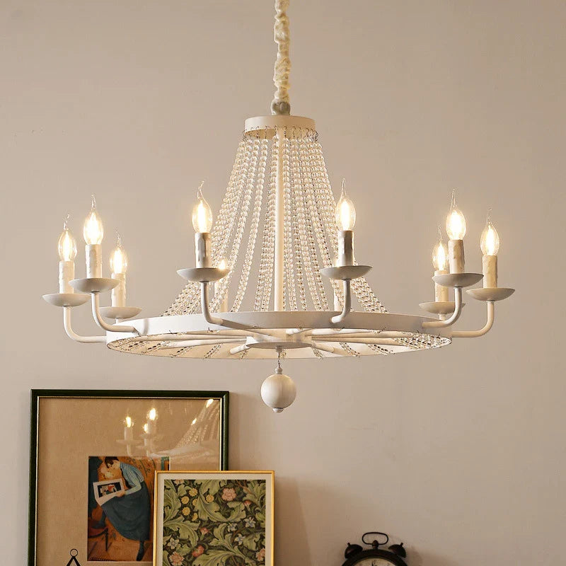 modern and elegant crystal chandelier