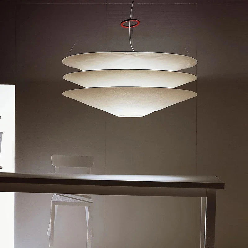 Wabi-sabi Nordic LED chandelier for loft decoration