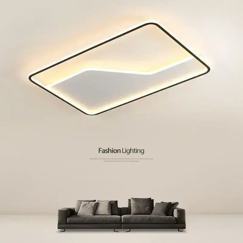 Elegant bright modern LED ceiling light