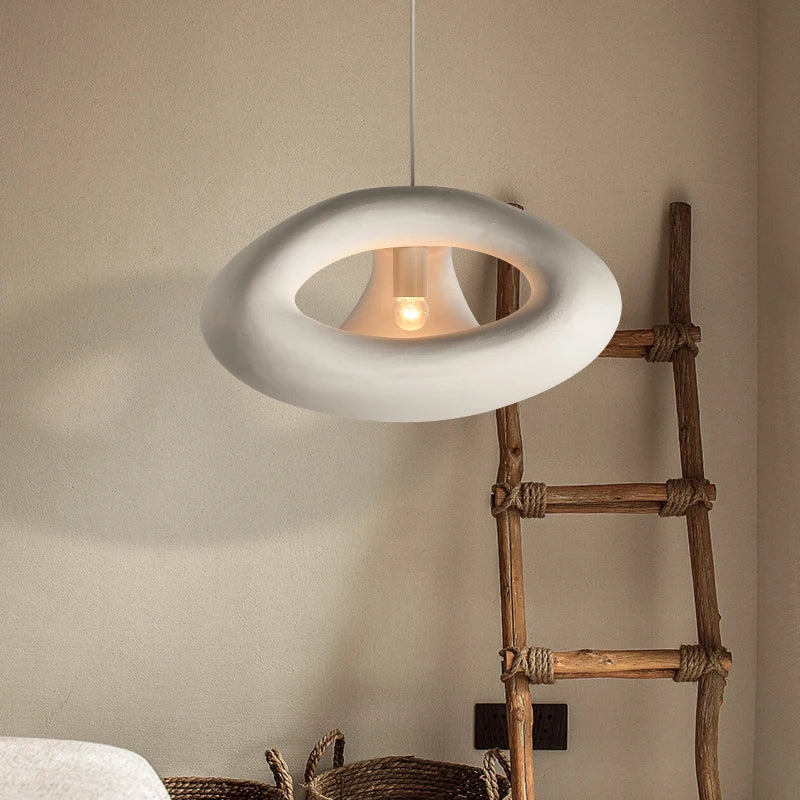 Nordic Wabi-Sabi LED Chandelier Artistic Lighting Bar Cafe
