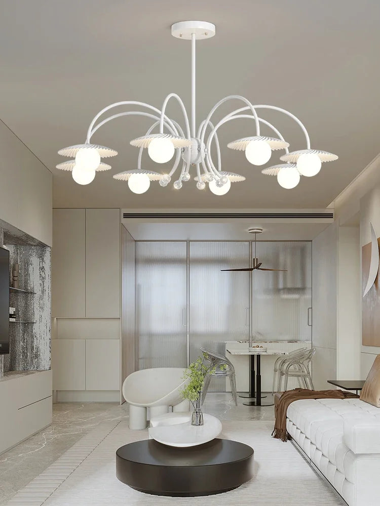 Elegant Modern Glass Chandelier
