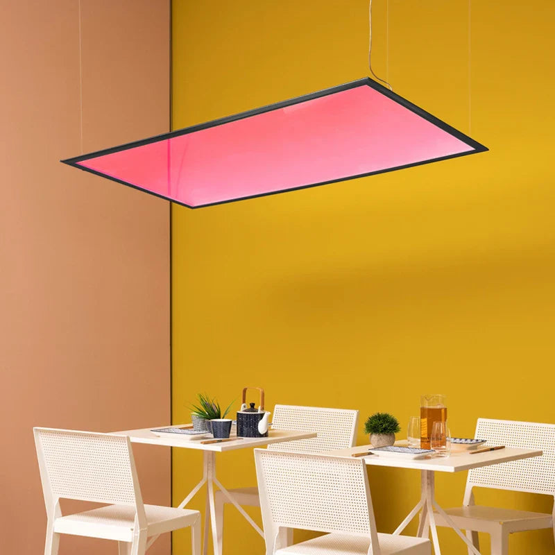 Geometric decorative chandelier for bar and restaurant