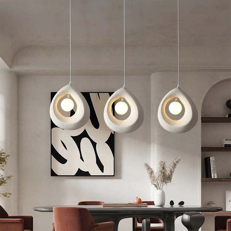 Creative Japanese LED Chandelier for Artistic Home Decor