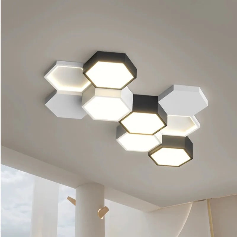 Elegant Scandinavian LED Chandelier with Remote Control