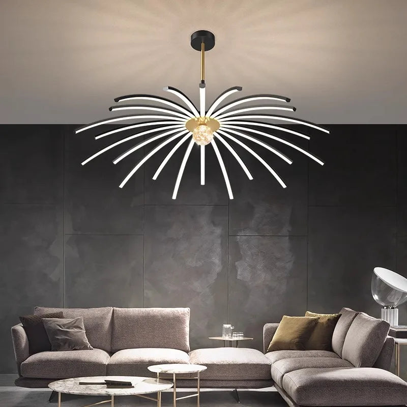 Nordic Home Decor Dining Room Pendant Lights Indoor Lighting Ceiling Hanging Chandelier Lamps for Living Room