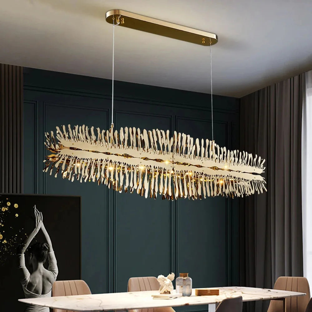Elegant Contemporary Suspended LED Chandelier