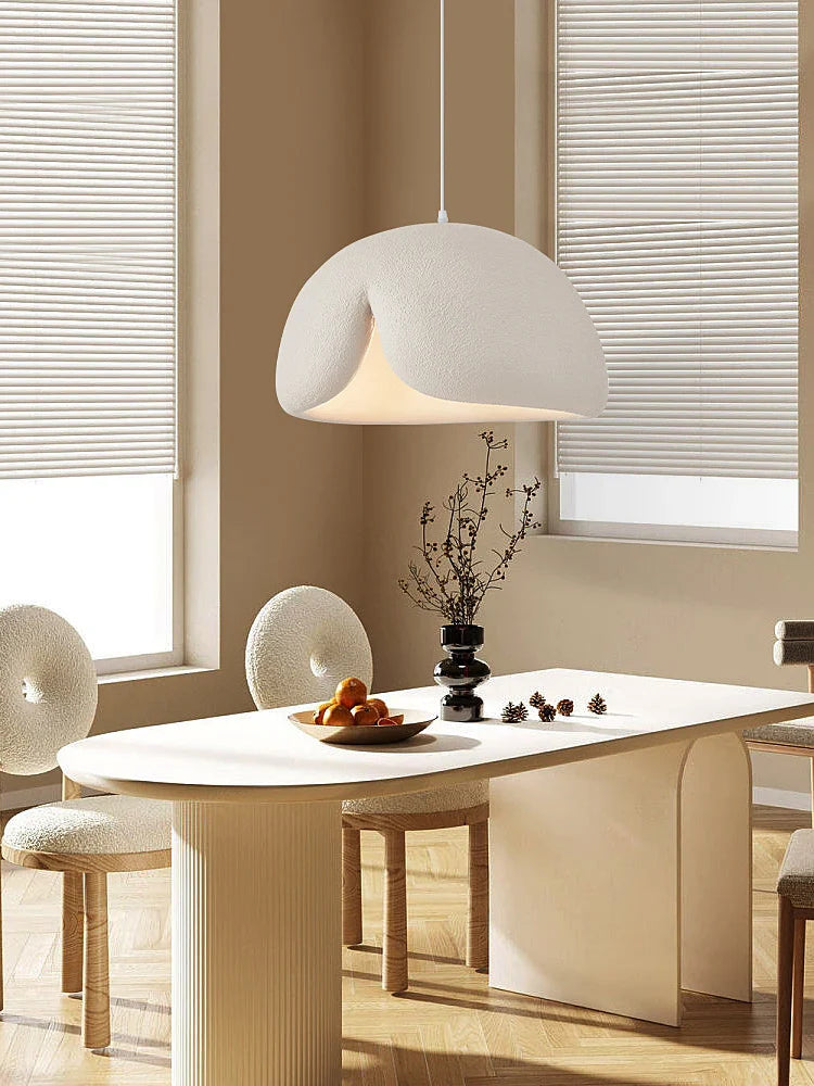 Minimalist Nordic Wabi-Sabi LED Hanging Loft Decor Chandelier