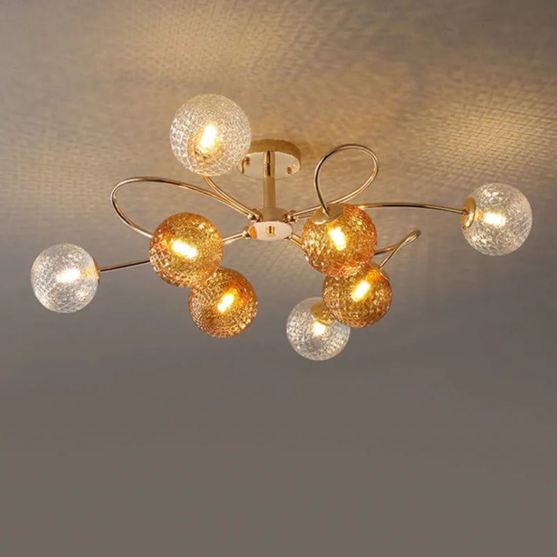 Elegant Multicolor LED Chandelier