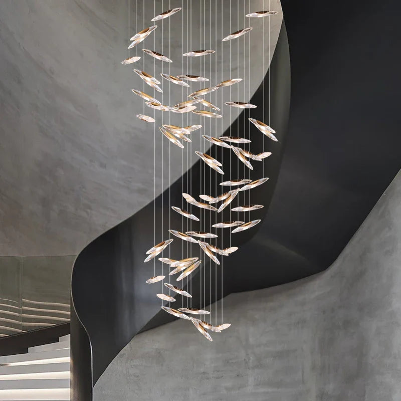 Luxury crystal chandelier for modern hotel and villa
