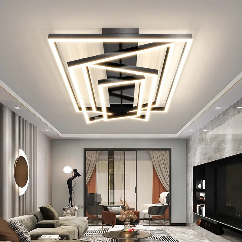Soft and Elegant Industrial Chandelier