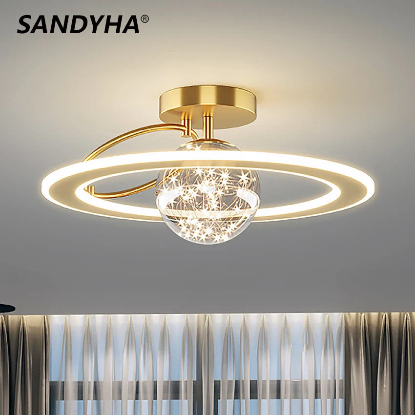 Modern design hanging chandelier