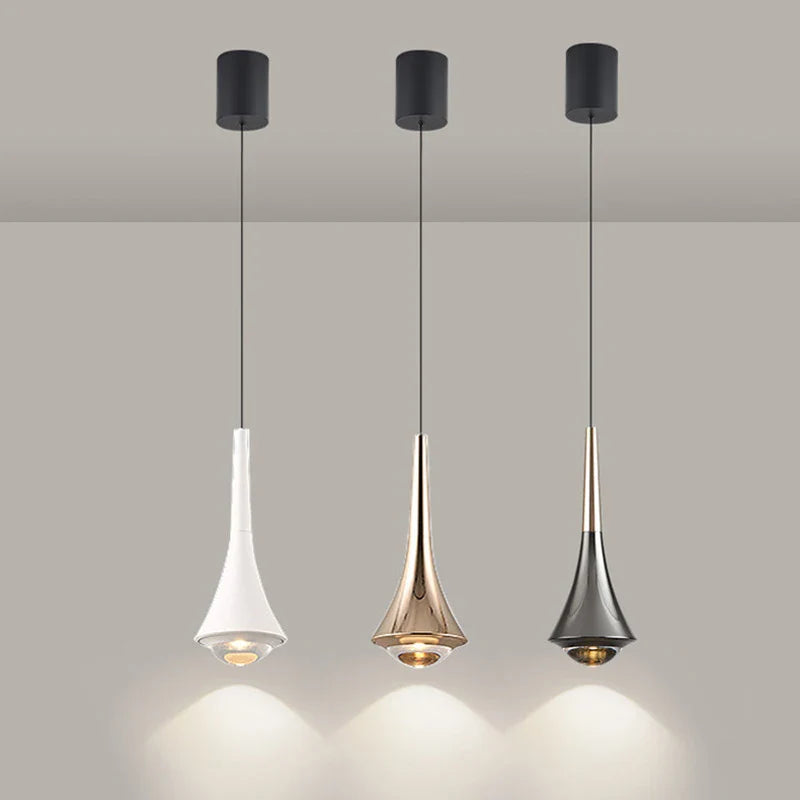 Nordic dimmable anti-glare aluminum LED chandelier