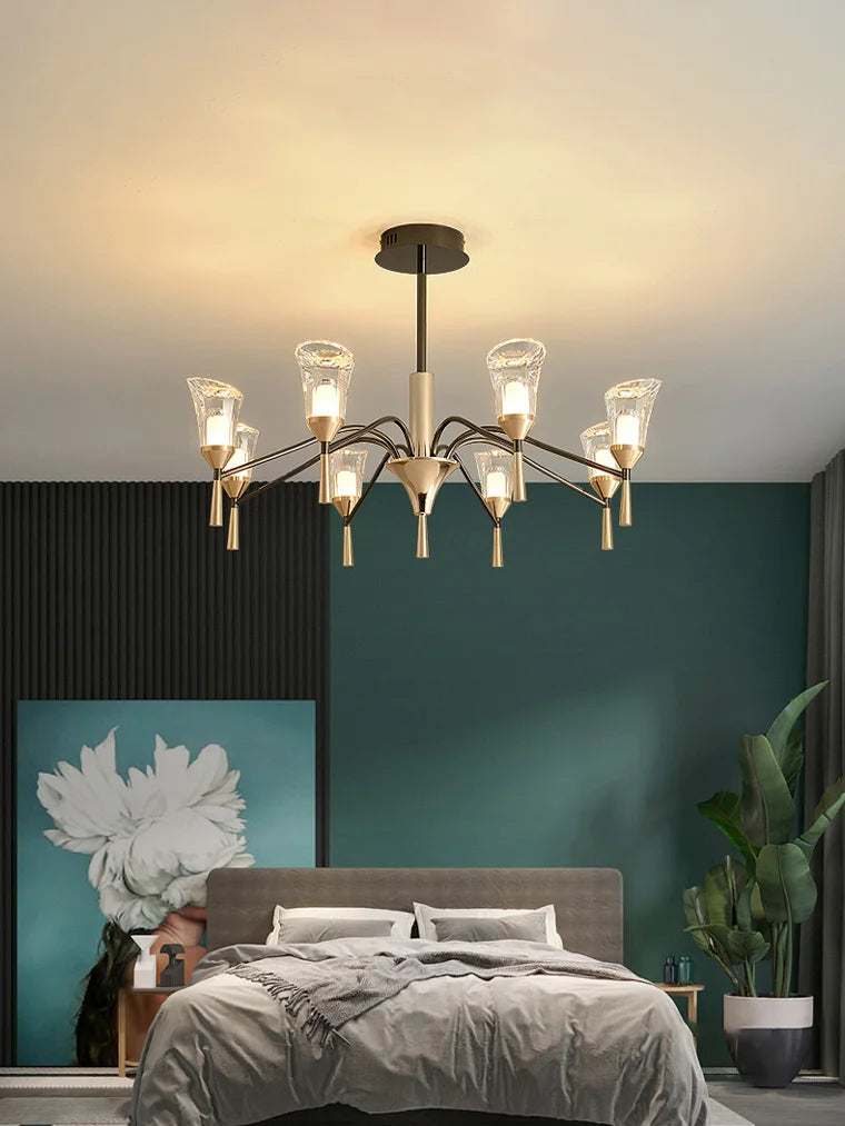 Modern pendant chandelier for elegant lighting
