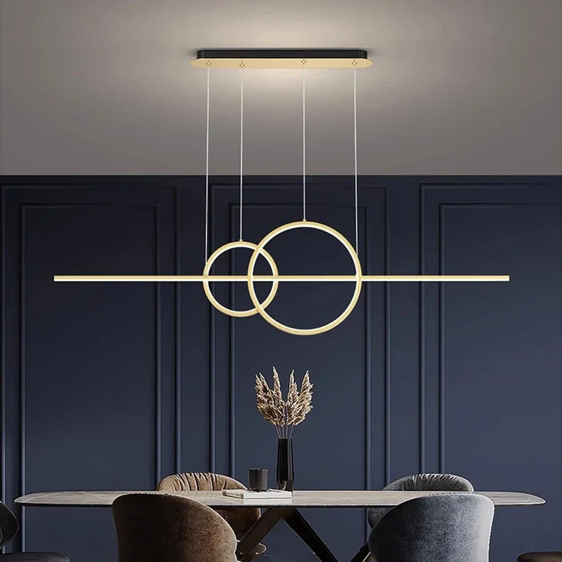 Stylish contemporary design LED chandelier