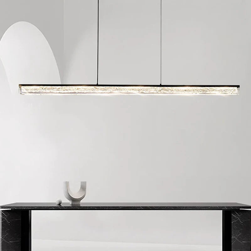 Italian-designed acrylic chandelier for modern and elegant spaces